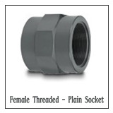 Female Thread - Plain Socket (pressure)