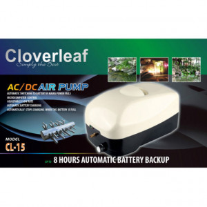 Cloverleaf Airpump CL15 (Battery Back-up)