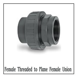 Female Thread Socket Union - Plain (pressure)